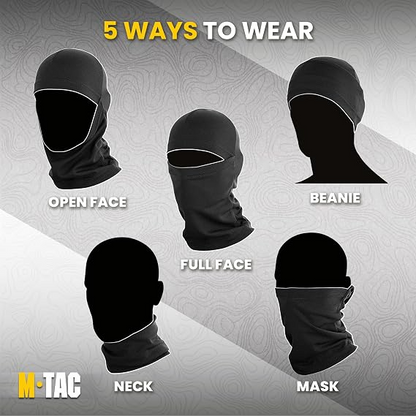 Cycling Balaclava Face Mask – Breathable Polyester Full Face Cover
