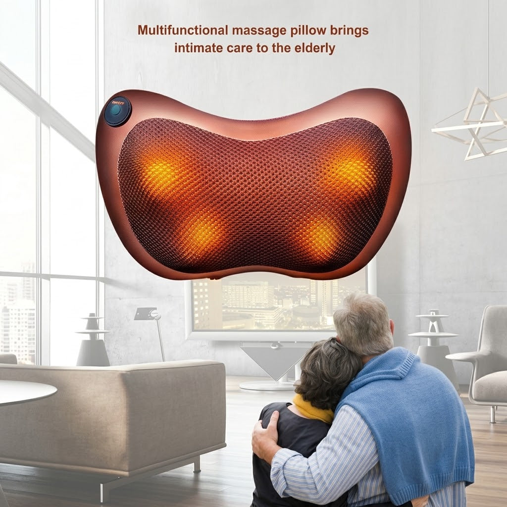 Massage Pillow – Comfortable Fascia Massager for Driving, Home &  Relaxation