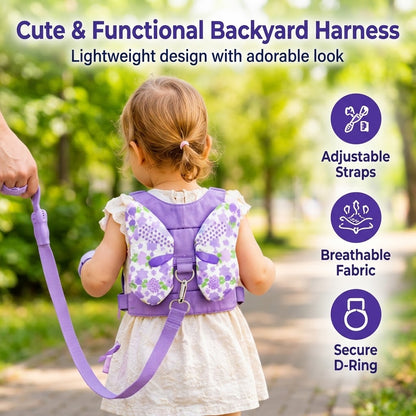 Child Safety Walking Bracelet – Anti-Lost Wrist Link for Travel