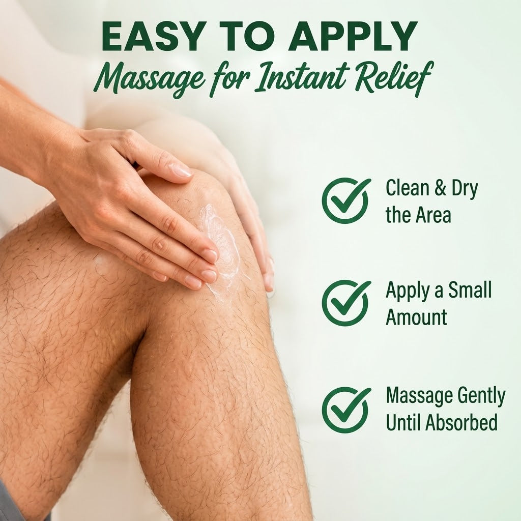 CHILLFLEX Cooling Relief Gel – Menthol Massage Gel for Body Comfort