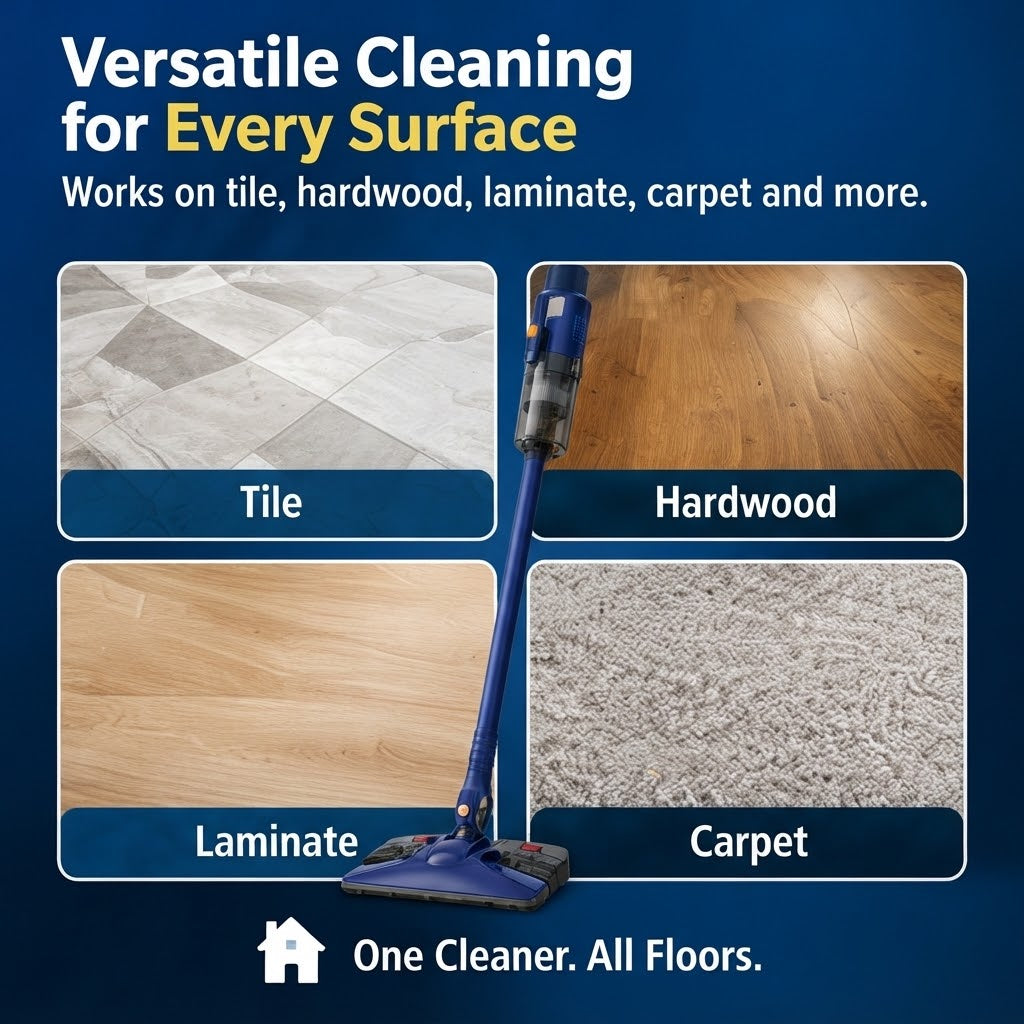Smart Vacuum Cleaner – High Suction Wet & Dry Self-Cleaning