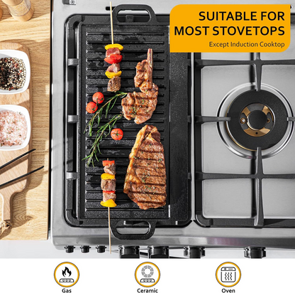 Cast Iron Campfire Griddle – Heavy-Duty Outdoor Cooking Plate