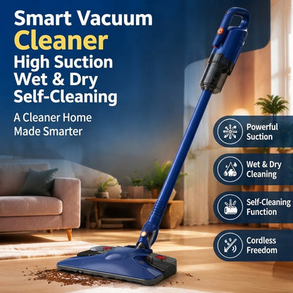 Smart Vacuum Cleaner – High Suction Wet & Dry Self-Cleaning