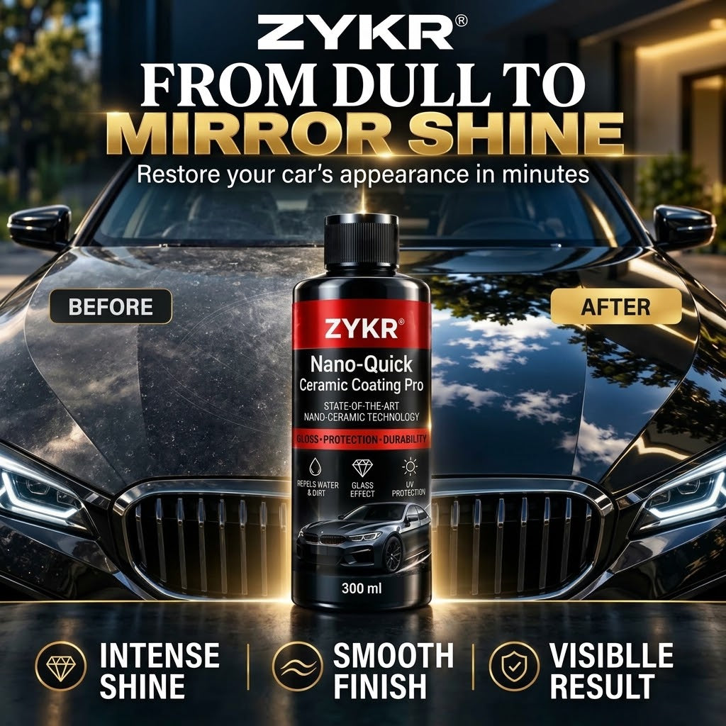 Ceramic Car Surface Coating Agent – Mild Polishing, Refurbishment & Brightening Care
