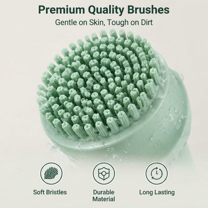 5-in-1 Electric Body Scrubber – Long-Handle Shower Brush