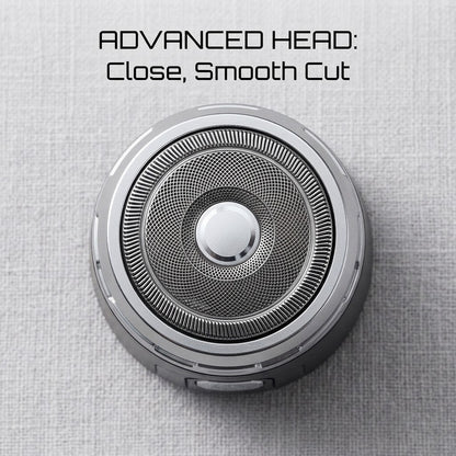 Men’s Titanium Alloy Blade Grooming Trimmer – Rechargeable All-in-One Beard & Hair Shaver