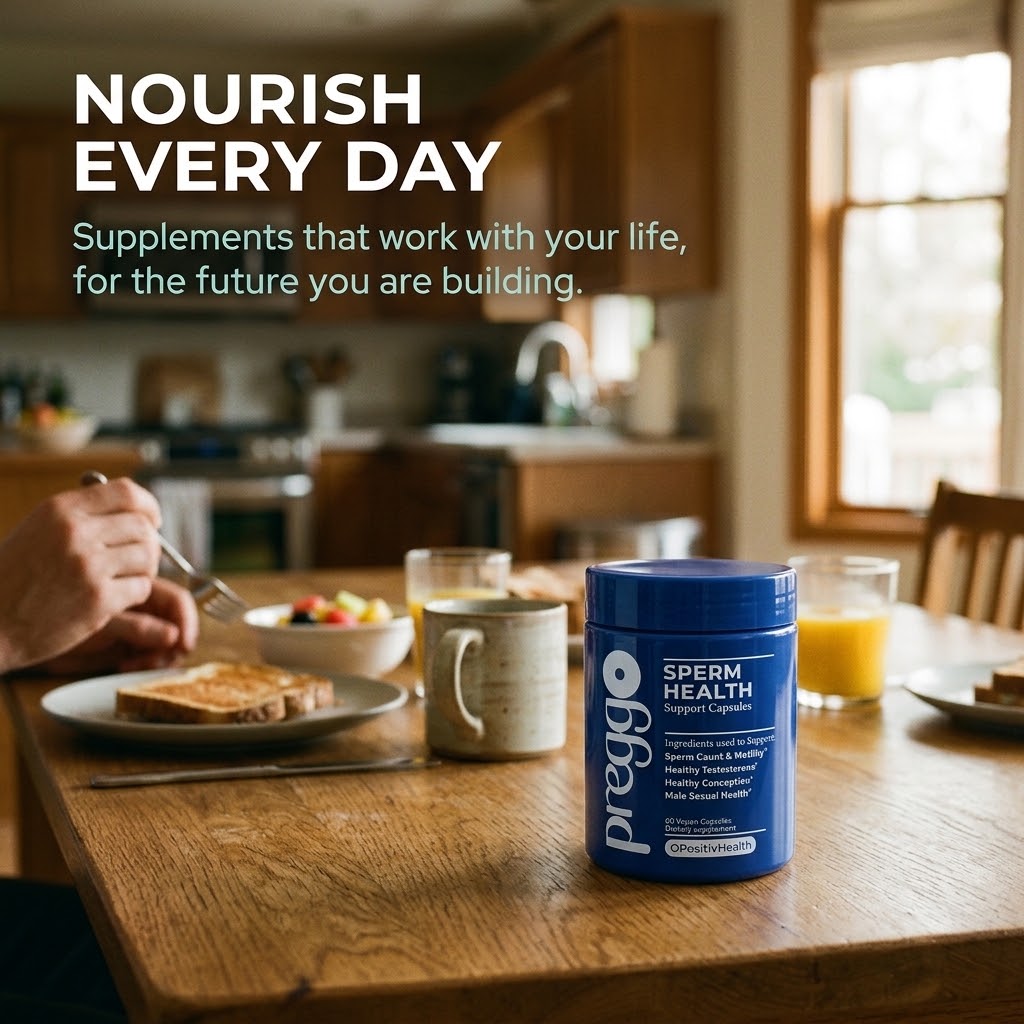 Men's Health Support Capsules – Daily Wellness Supplement, 60 Count
