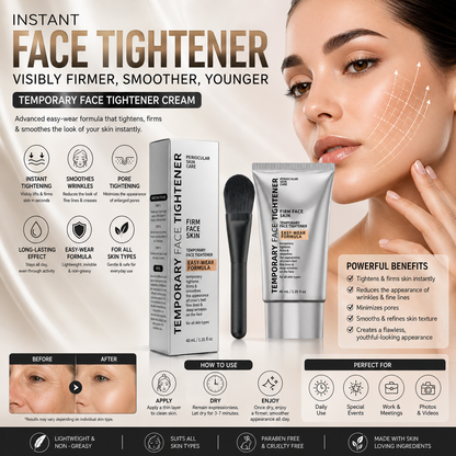 Instant Tightening Cream – Wrinkle-Reducing & Pore-Refining Facial Care for a Appearance