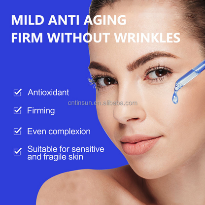 Blue Copper Peptide Serum -I Anti-Aging Facial Serum for Firming & Smoother Skin