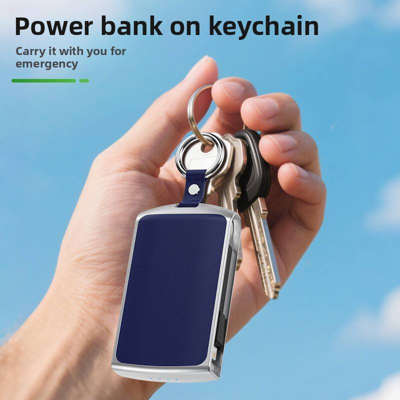 Mini Keychain Power Bank – Portable Emergency Phone Charger