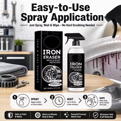 Glossy Surface Renovation Cleaning Agent – Rust, Stain Removal & Polishing Care for Cars