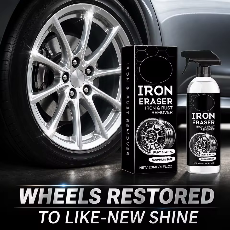Glossy Surface Renovation Cleaning Agent – Rust, Stain Removal & Polishing Care for Cars