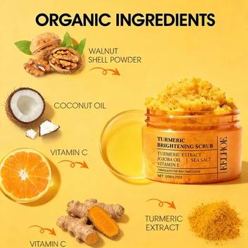 Kojic Acid Turmeric – Exfoliating Brightening & Deep Cleansing Body Care for Smooth Skin
