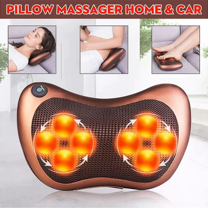 Massage Pillow – Comfortable Fascia Massager for Driving, Home &  Relaxation