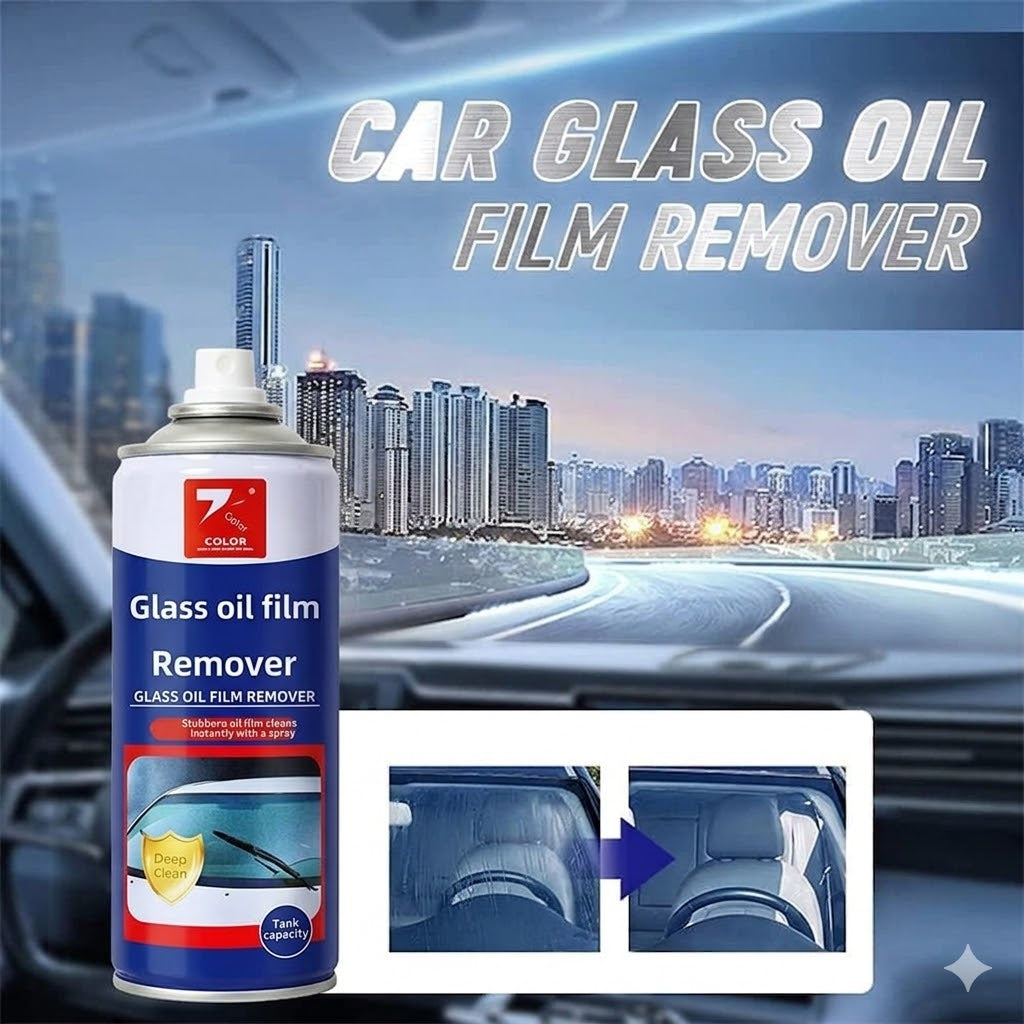 Streak-Free Foaming Glass Cleaner – Ammonia-Free Shine Spray