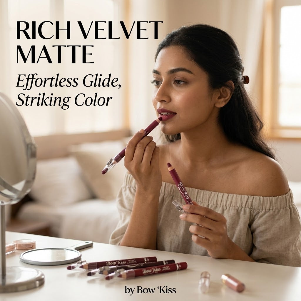 Matte Lip Liner Pen – Waterproof, Long-Lasting Lip Contour Pencil