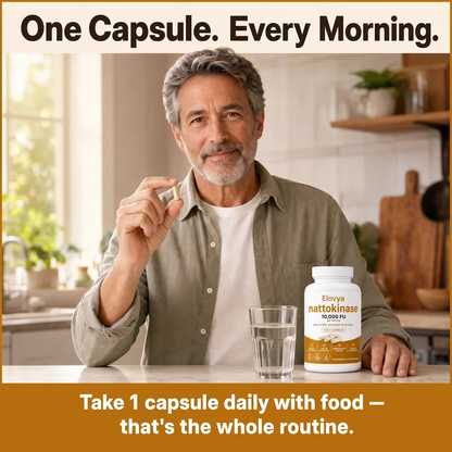 Nattokinase 10,000 FU – High-Potency Enzyme Supplement