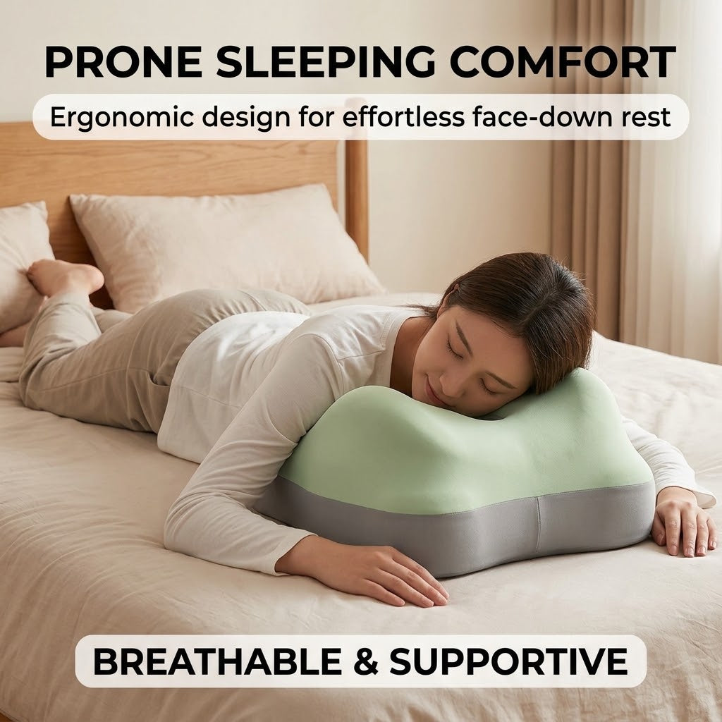Multi-Functional Bedhead Pillow – Prone Sleeping, Hip Elevation & Semi-Reclining Backrest