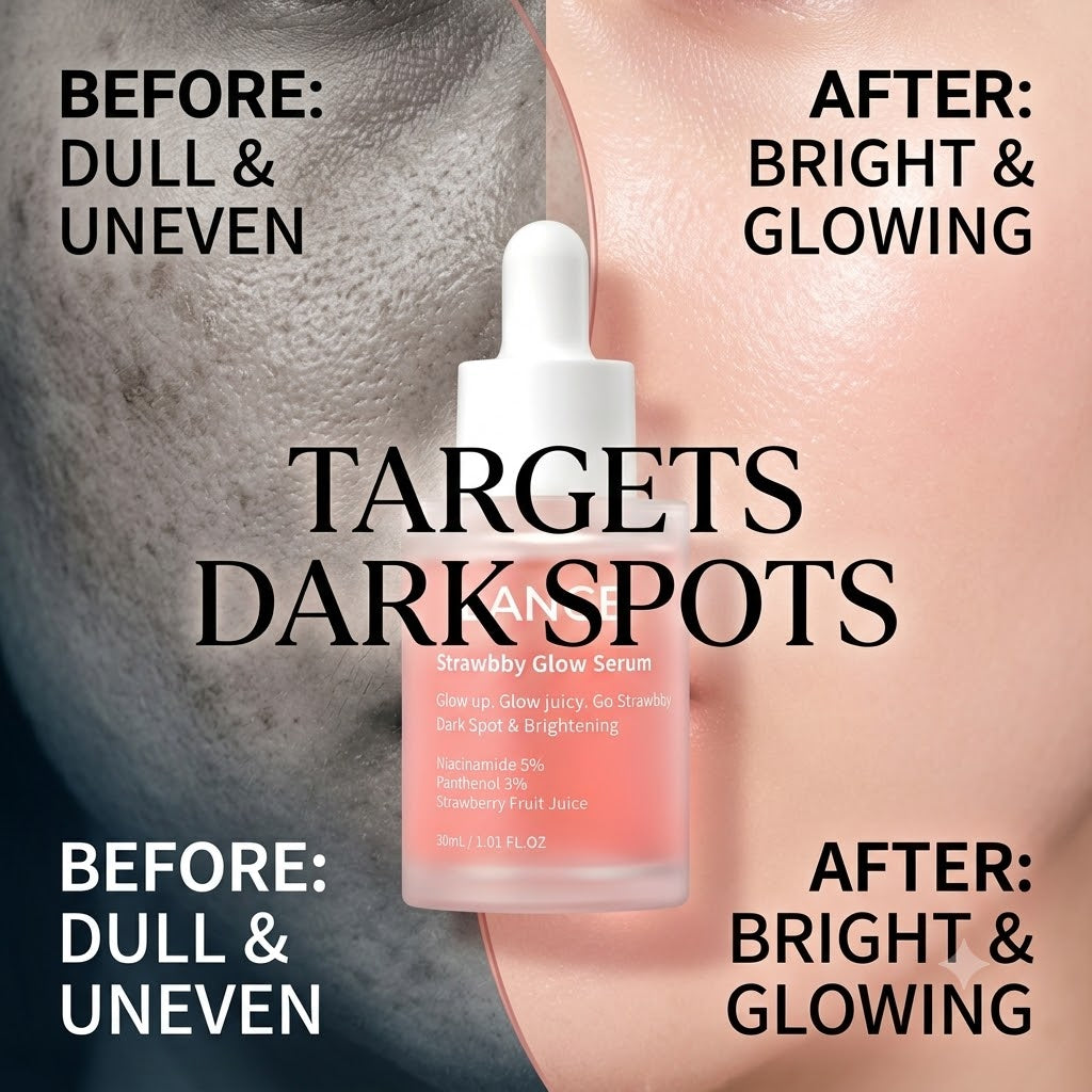 Niacinamide Brightening Face Serum Korean Skincare for Dull Skin & Dark Spots