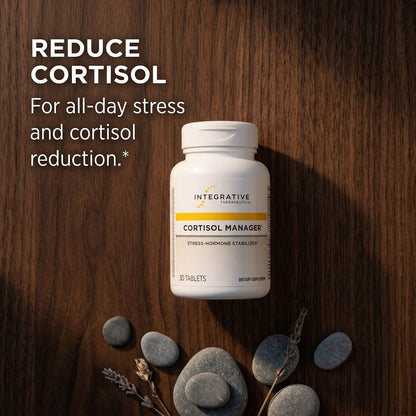 Cortisol Manager Supplement – Ashwagandha, L-Theanine & Vitamins for Stress & Sleep Support