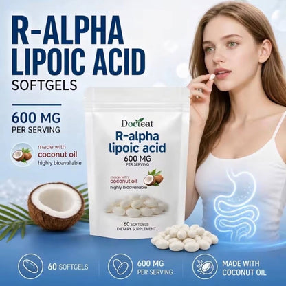 R-Alpha Lipoic Acid Softgels – Antioxidant & Daily Wellness Support