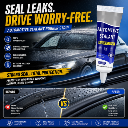 Car Windshield Sealant 150ml – Waterproof Black Auto Glass Adhesive