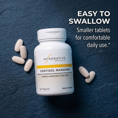 Cortisol Manager Supplement – Ashwagandha, L-Theanine & Vitamins for Stress & Sleep Support