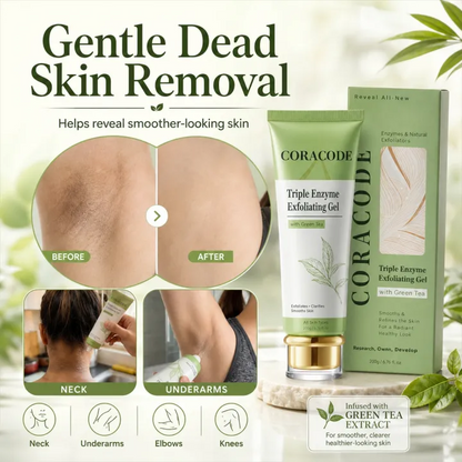 Green Tea Vegan Gel Cleanser – Exfoliating & Hydrating Face Wash