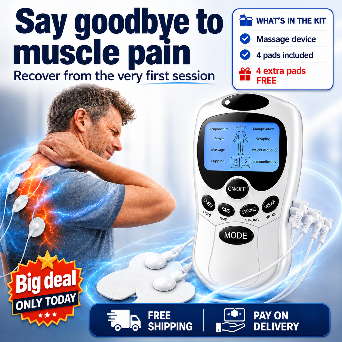 Pro Massager - Relieve pain in minutes