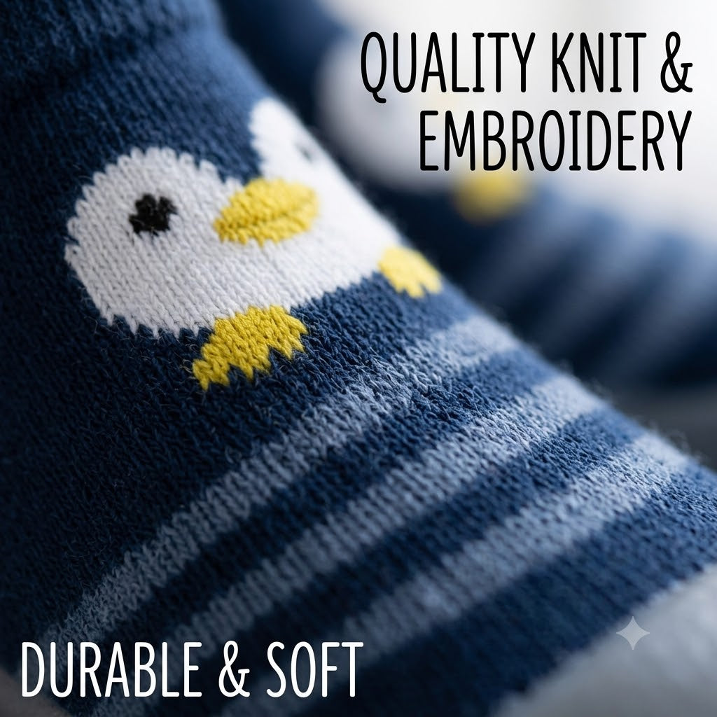 Infant Baby Toddler Knitted Sock Shoes Cute Slip Shoes