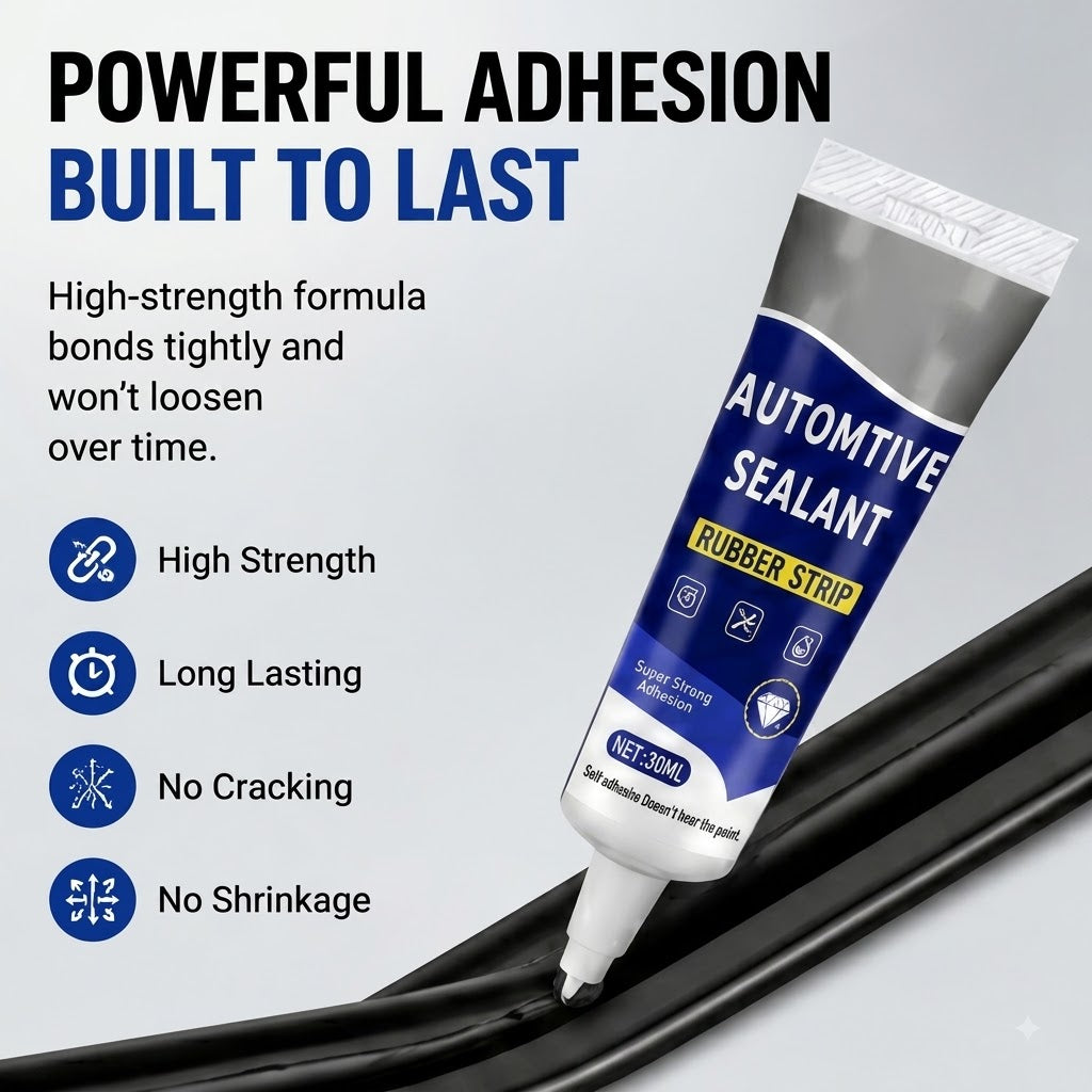 Car Windshield Sealant 150ml – Waterproof Black Auto Glass Adhesive