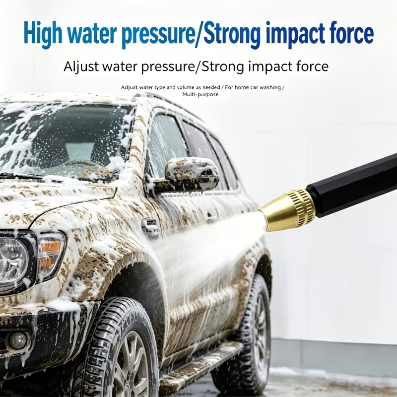 High-Pressure Water Spray Gun – Multi-Purpose Garden Watering & Car Wash Nozzle