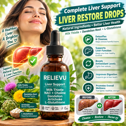Liver Restore Drops – Liquid Liver Support Supplement