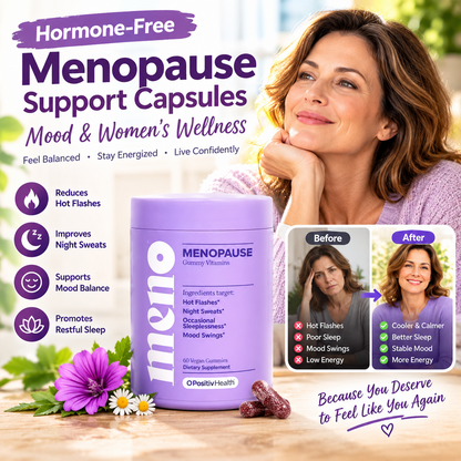Hormone-Free Menopause Support Capsules – Mood & Women's Wellness