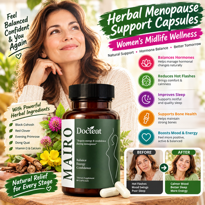 Herbal Menopause Support Capsules – Women's Midlife Wellness
