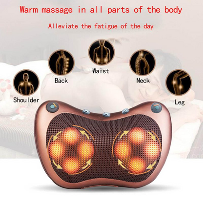 Massage Pillow – Comfortable Fascia Massager for Driving, Home &  Relaxation