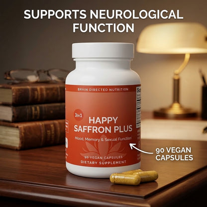 Saffron Extract Capsules – Mood & Memory Support Supplement