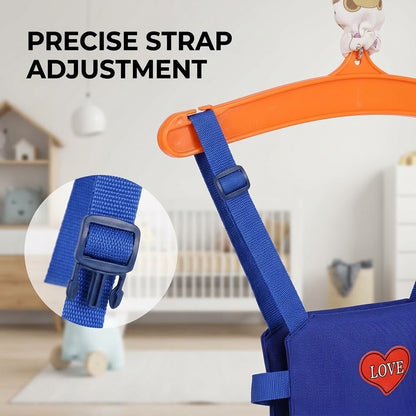Portable Baby Jumper Soothing Toy – Adjustable Height Infant Activity & Play Center