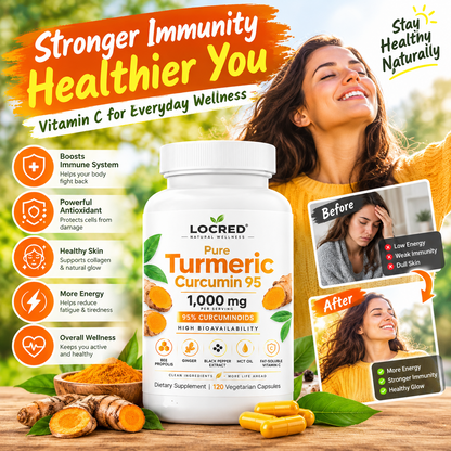 Vitamin C Capsules – Immune & Daily Wellness Support