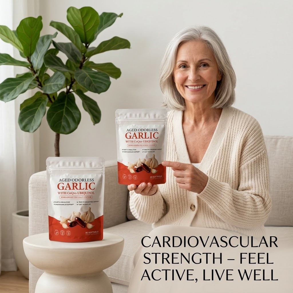 Aged Garlic Capsules 600mg – Odorless Herbal Supplement