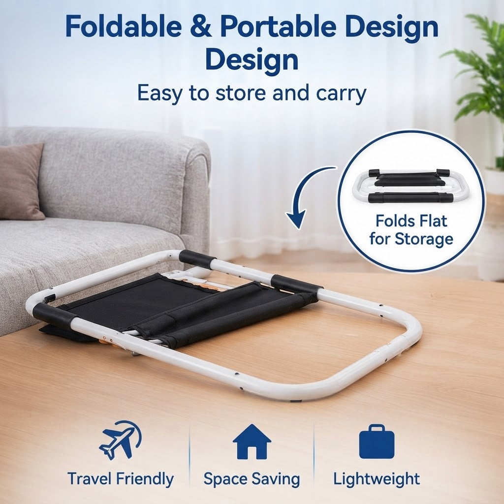 Bedside Guardrail – Adjustable Bed Safety Rail with Secure Support