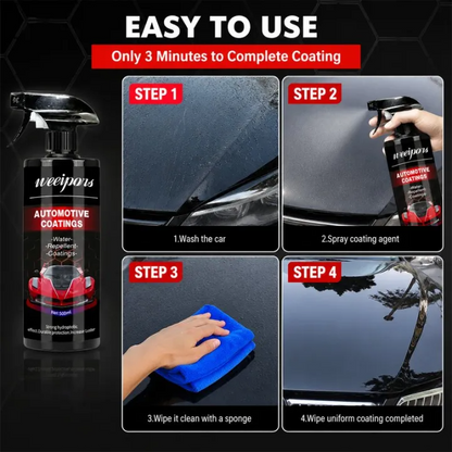 Car Ceramic Spray Wax – Auto Cleaning & Polish Coating