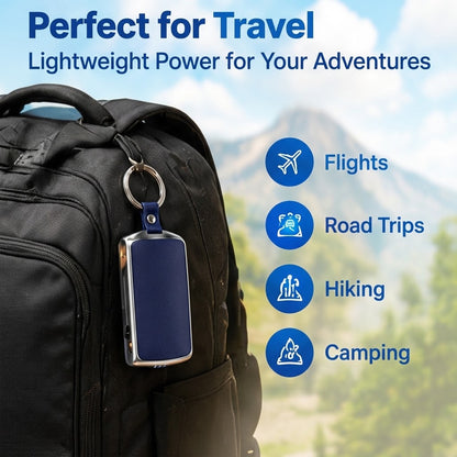Mini Keychain Power Bank – Portable Emergency Phone Charger
