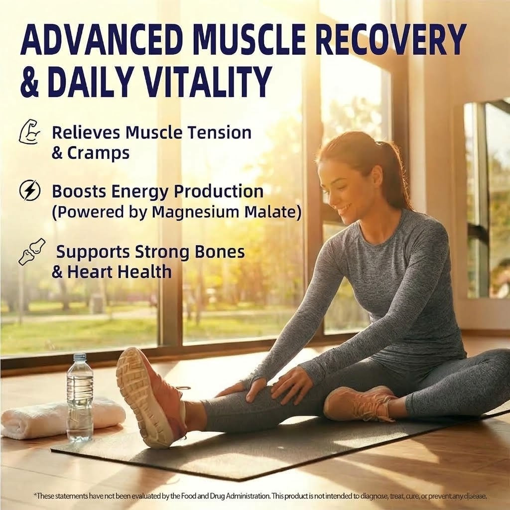 Magnesium Complex 8-in-1 – 1000mg High-Potency Magnesium Capsules, 90 Count