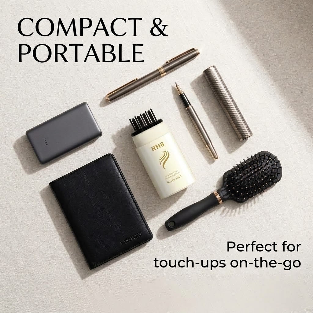 2-in-1 Hair Color Stick & Comb – Portable Root Touch-Up Hair Coloring Brush