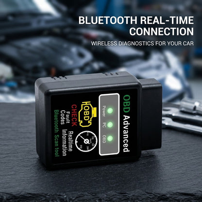 Bluetooth OBD2 Scanner – Wireless Car Diagnostic Code Reader & Auto Fault Detector