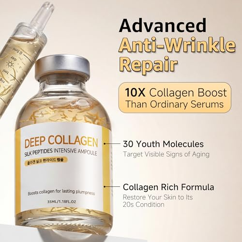Collagen Silk Peptide EGF Ampoule – Hydrating Face Serum