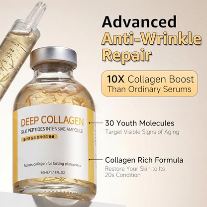 Collagen Silk Peptide EGF Ampoule – Hydrating Face Serum