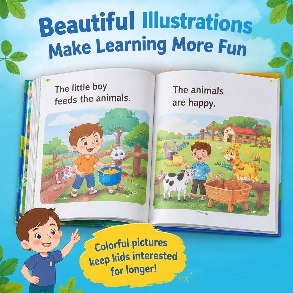 Children’s English Picture Book Set – 60 Books for Early Learning