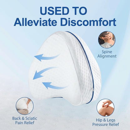 Leg Pillow Support Wedge – Comfortable Back, Hip, Knee & Leg Positioning Pillow